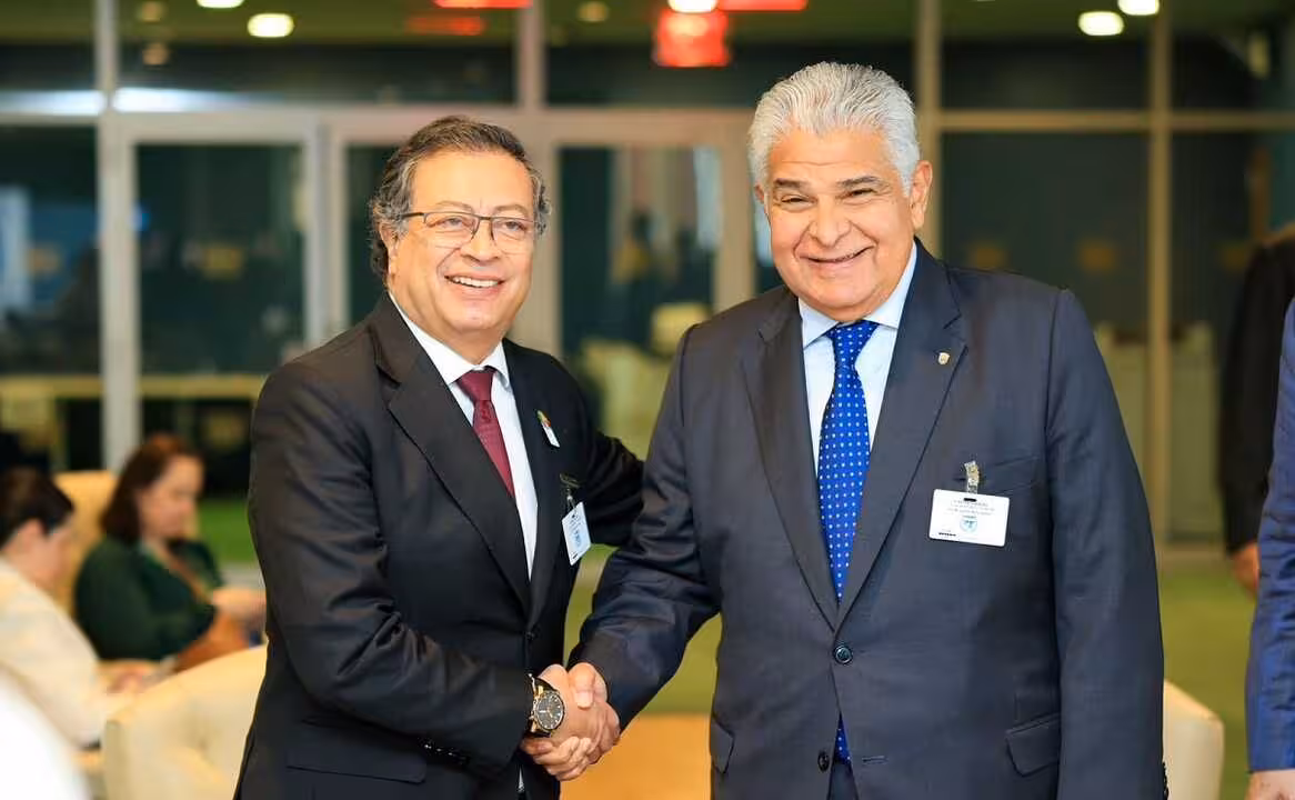 Presidentes Mulino y Petro