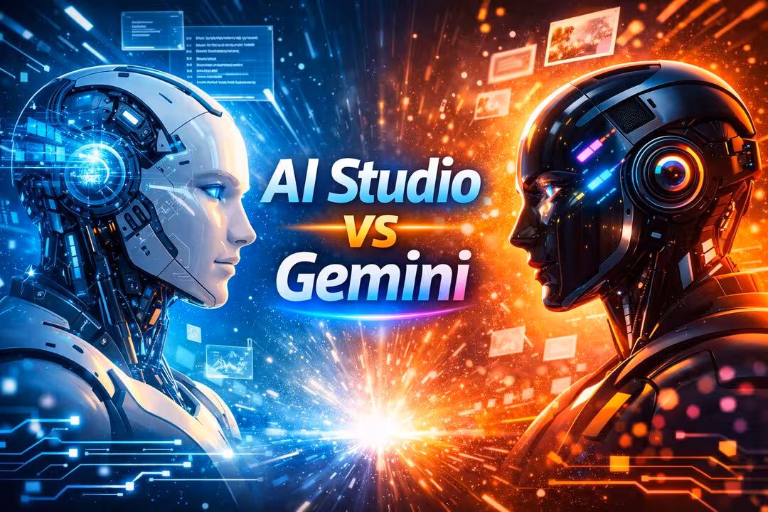 IA Studio vs Gemini