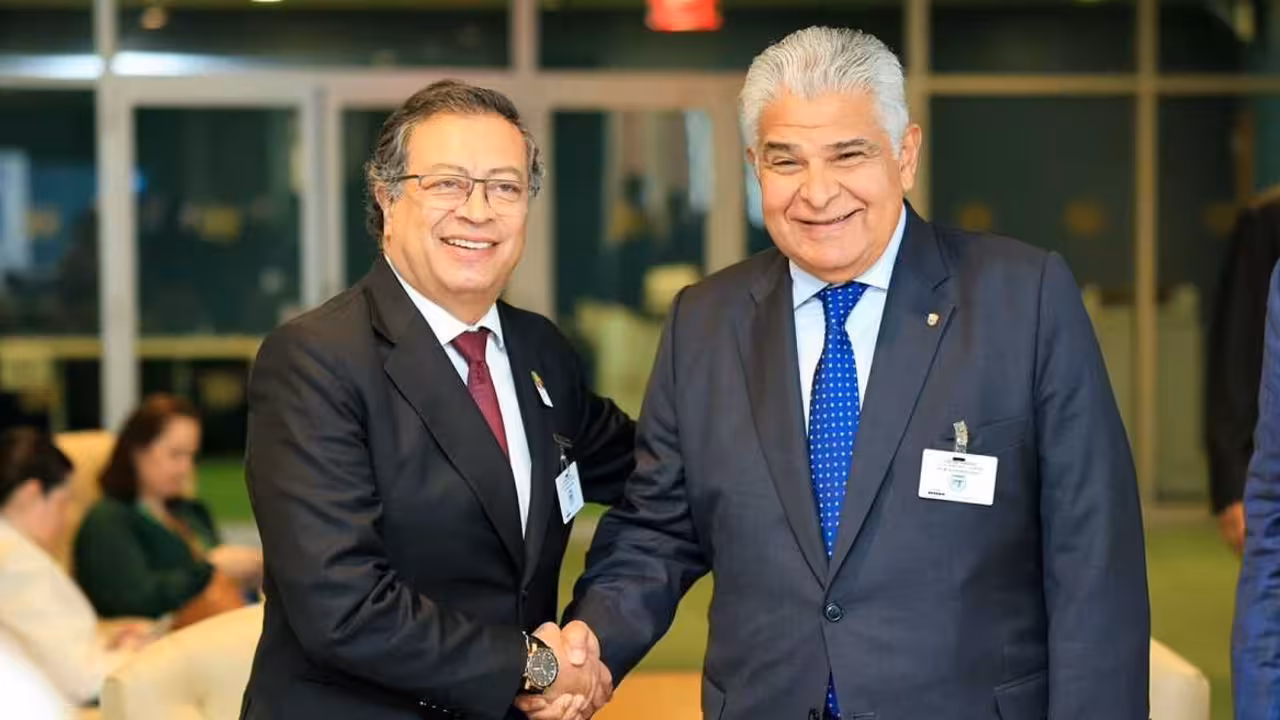 Presidentes Mulino y Petro