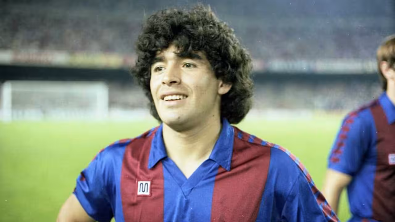 Maradona en FC Barcelona
