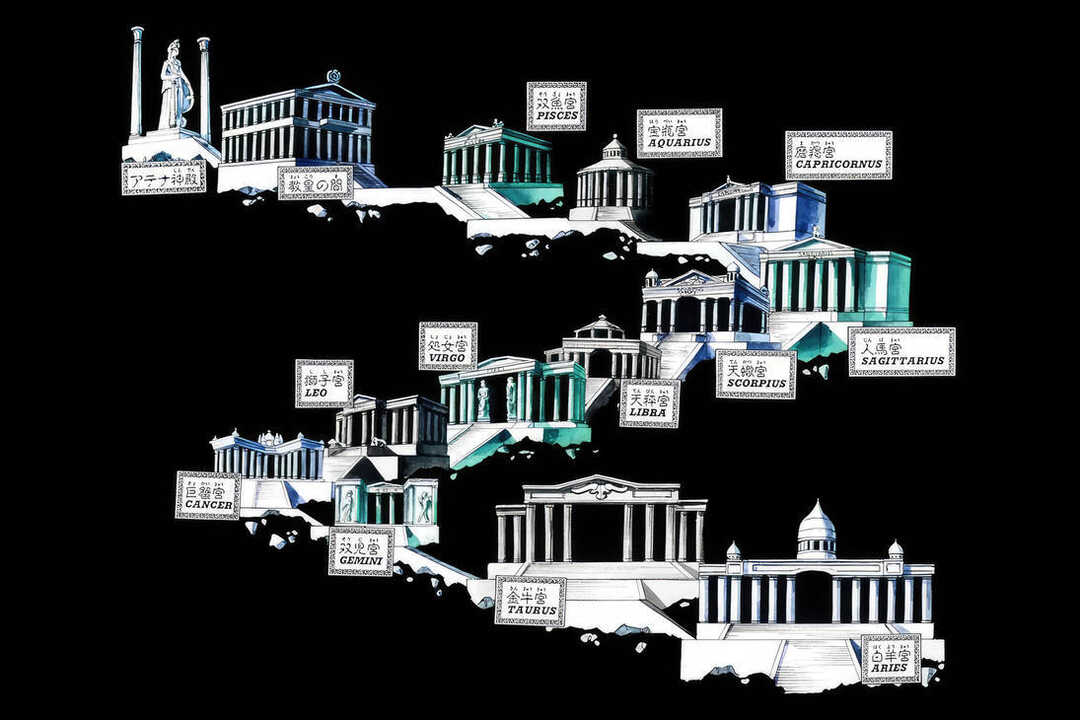 Las doce casas del zodiaco